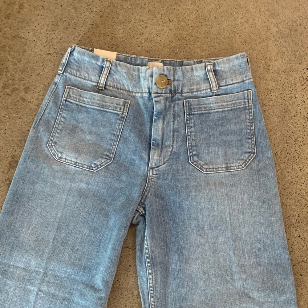 Maeve Colette High-Rise Wide-Leg Cropped jeans - Picture 4 of 8